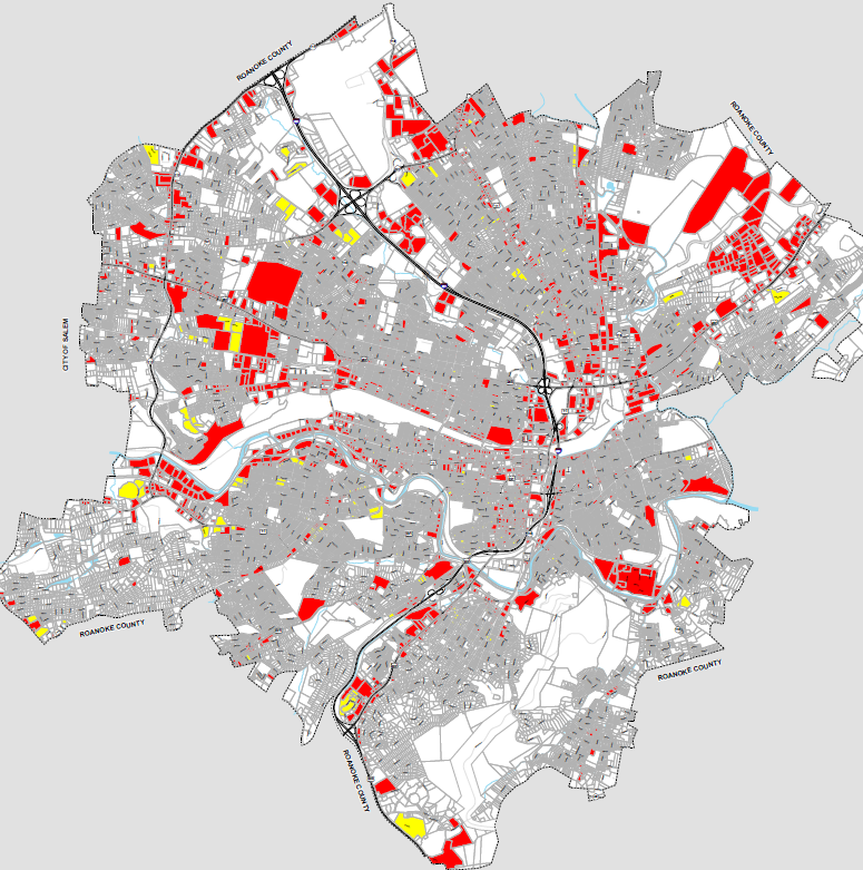 Roanoke City Gis Map Gis Maps Of C-Pace Eligible Properties - Virginia Energy Efficiency Council